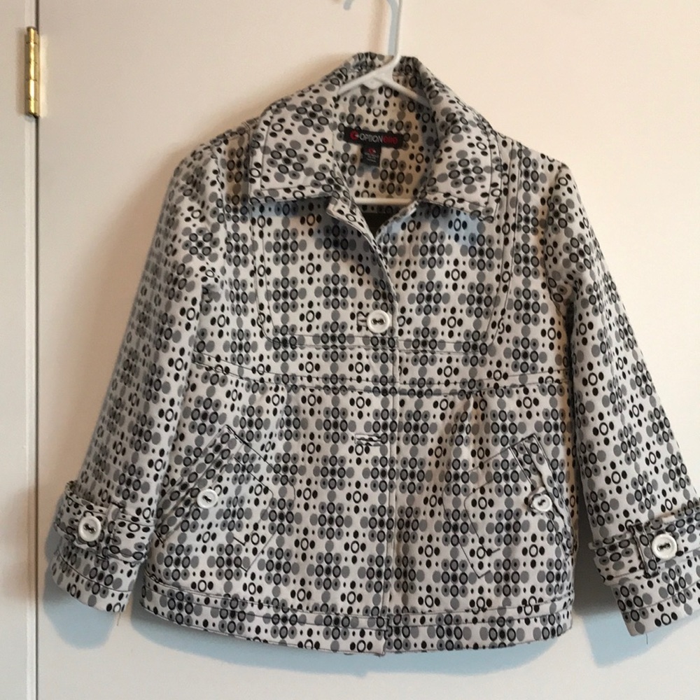 OPTION ELLE Women’s Printed Blazer
